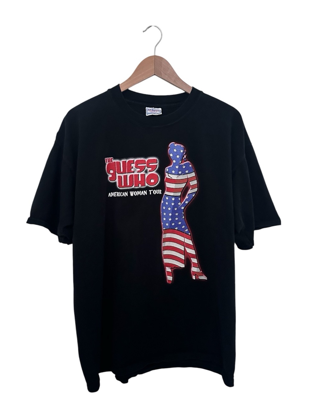 The Guess Who Band Shirt 90s American Woman Tour Concert Tee Shirt
